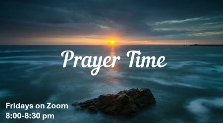 Friday Night Zoom Prayer at 8 pm