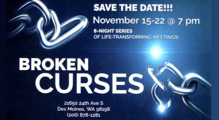 Join us for 8 nights of life transforming meetings